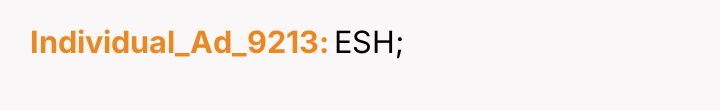 Individual_Ad_9213 ESH;