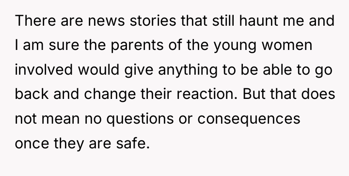 There are news stories that still haunt me and I...