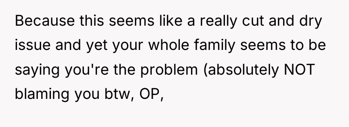 Because this seems like a really cut and dry issue...