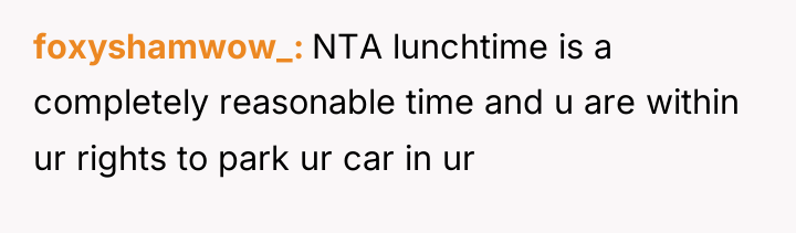 foxyshamwow_ NTA lunchtime is a completely reasonable time and u...
