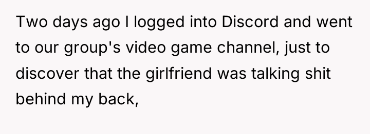 Two days ago I logged into Discord and went to...