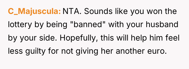C_Majuscula NTA. Sounds like you won the lottery by being...