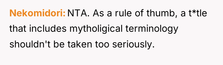 Nekomidori NTA. As a rule of thumb, a t*tle that...