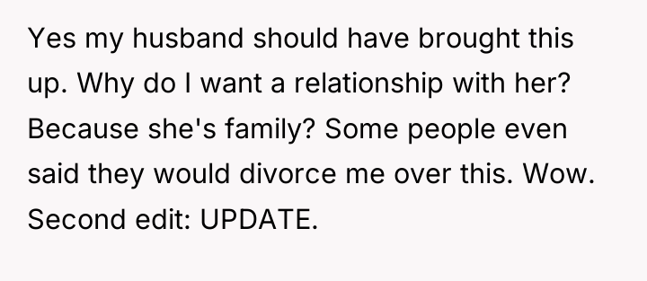 Yes my husband should have brought this up. Why do...