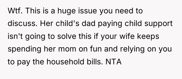 Wtf. This is a huge issue you need to discuss....