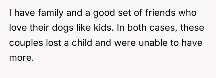 I have family and a good set of friends who...