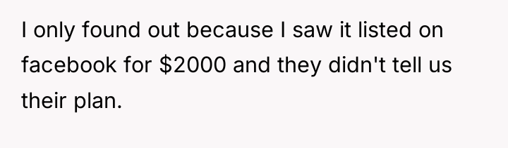 I only found out because I saw it listed on...
