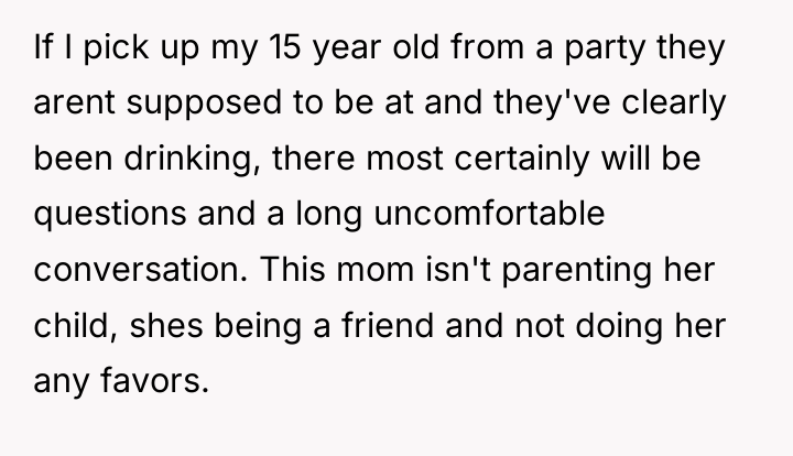 If I pick up my 15 year old from a...