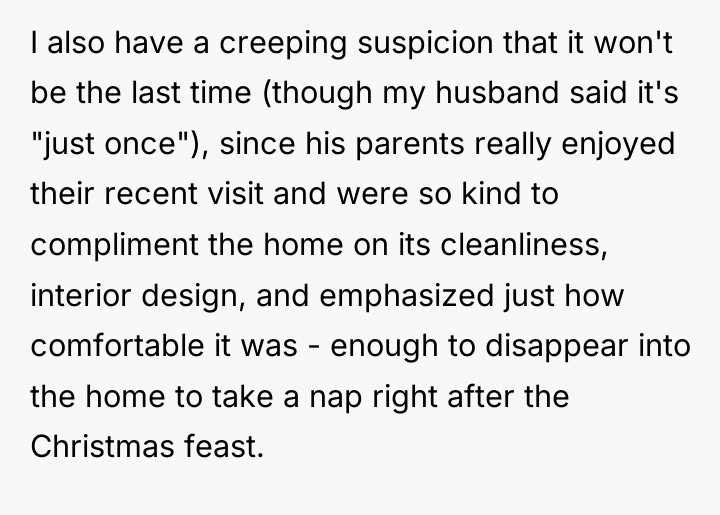 I also have a creeping suspicion that it won't be...