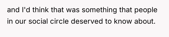 and I'd think that was something that people in our...