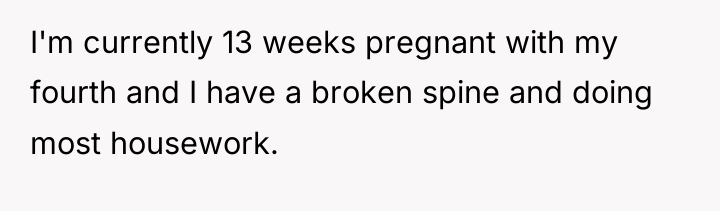 I'm currently 13 weeks pregnant with my fourth and I...