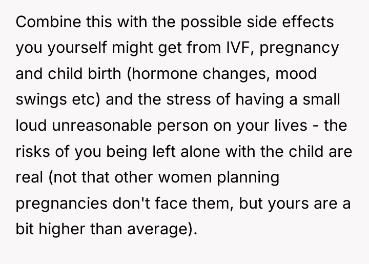 Combine this with the possible side effects you yourself might...
