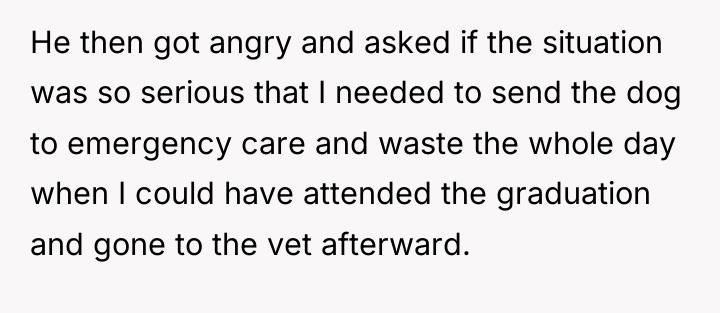 He then got angry and asked if the situation was...