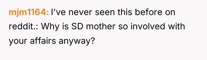 mjm1164 I've never seen this before on reddit.: Why is...