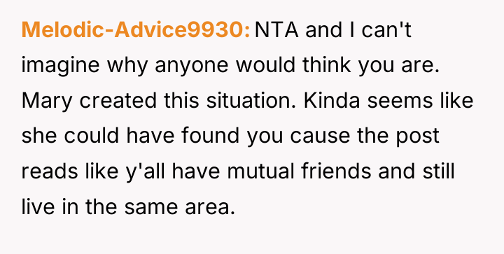 Melodic-Advice9930 NTA and I can't imagine why anyone would think...