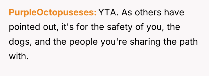 PurpleOctopuseses YTA. As others have pointed out, it's for the...