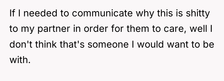 If I needed to communicate why this is shitty to...