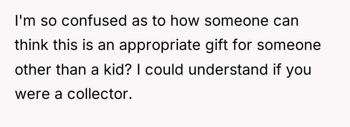 I'm so confused as to how someone can think this...