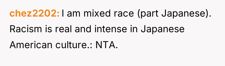 chez2202 I am mixed race (part Japanese). Racism is real...