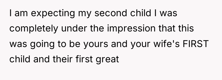 I am expecting my second child I was completely under...