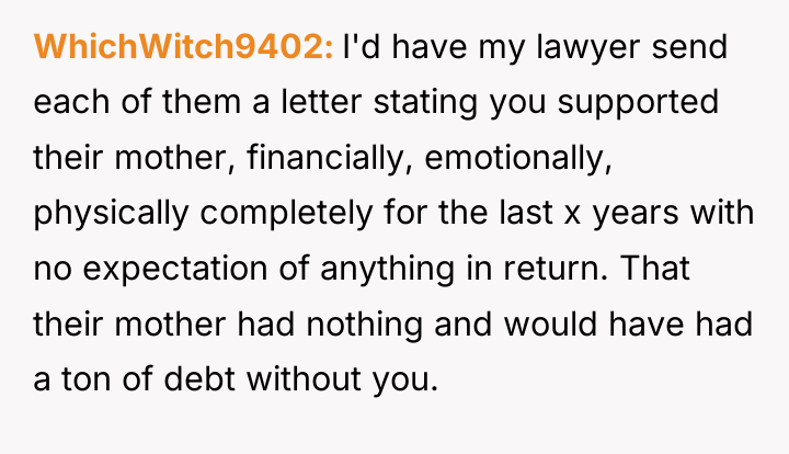 WhichWitch9402 I'd have my lawyer send each of them a...
