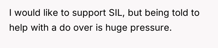 I would like to support SIL, but being told to...