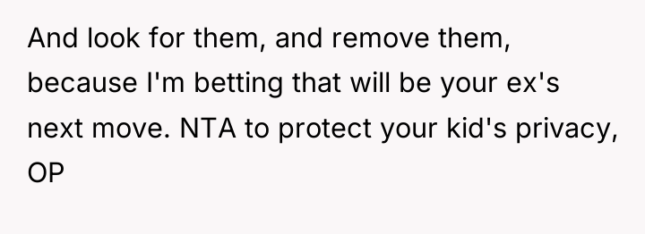 And look for them, and remove them, because I'm betting...