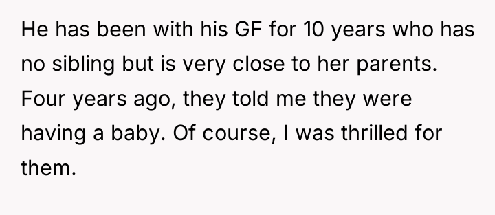 He has been with his GF for 10 years who...