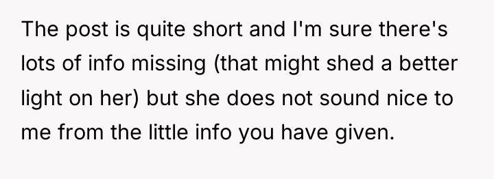 The post is quite short and I'm sure there's lots...