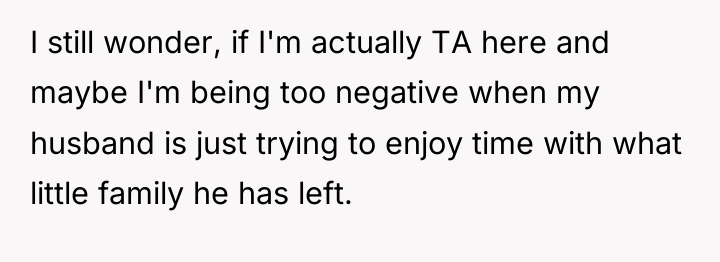 I still wonder, if I'm actually TA here and maybe...