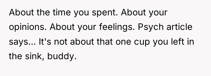 About the time you spent. About your opinions. About your...