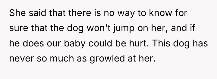 She said that there is no way to know for...