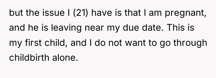 but the issue I (21) have is that I am...