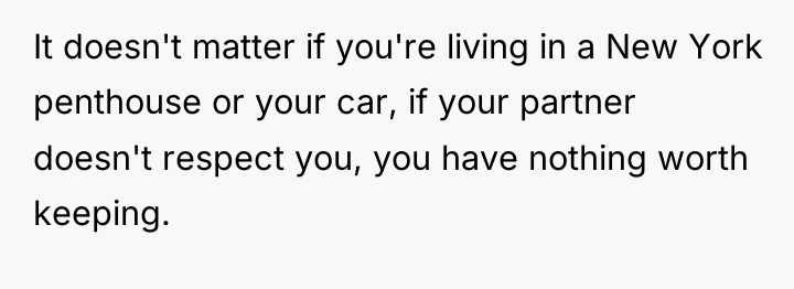 It doesn't matter if you're living in a New York...