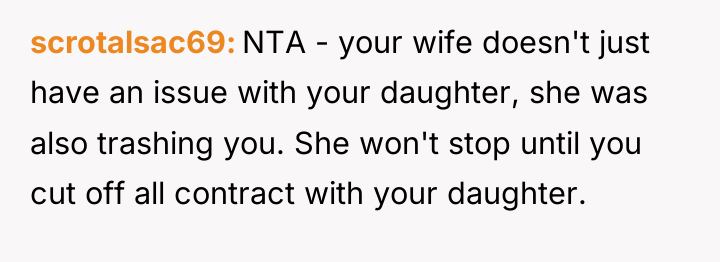 scrotalsac69 NTA - your wife doesn't just have an issue...