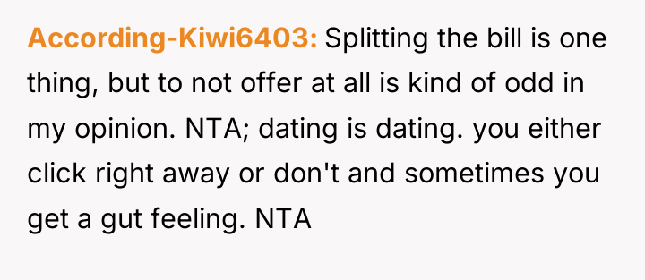 According-Kiwi6403 Splitting the bill is one thing, but to not...