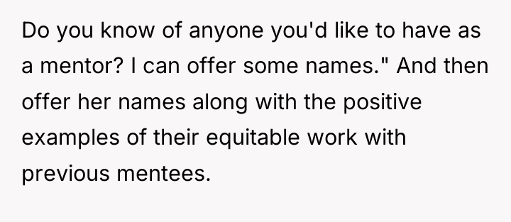 Do you know of anyone you'd like to have as...