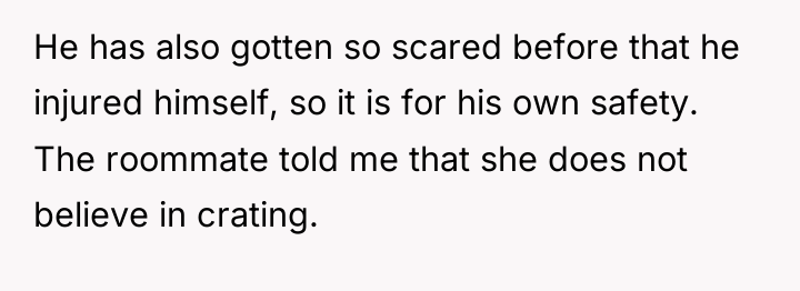 He has also gotten so scared before that he injured...