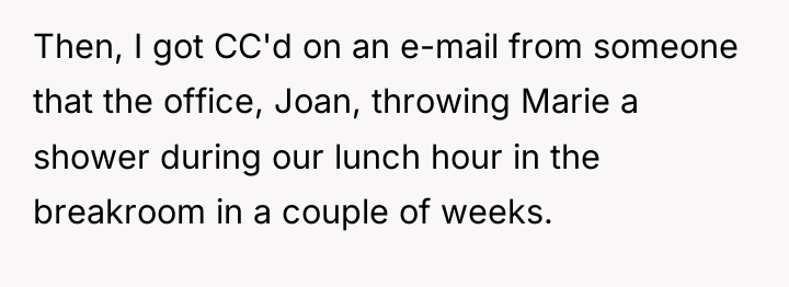 Then, I got CC'd on an e-mail from someone that...