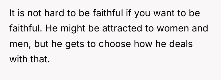 It is not hard to be faithful if you want...