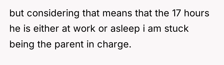 but considering that means that the 17 hours he is...
