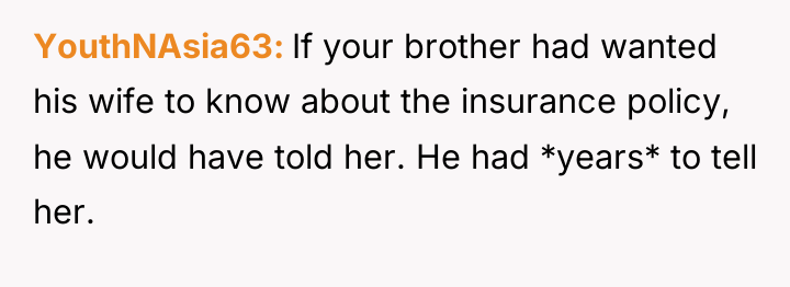 YouthNAsia63 If your brother had wanted his wife to know...