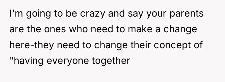 I'm going to be crazy and say your parents are...