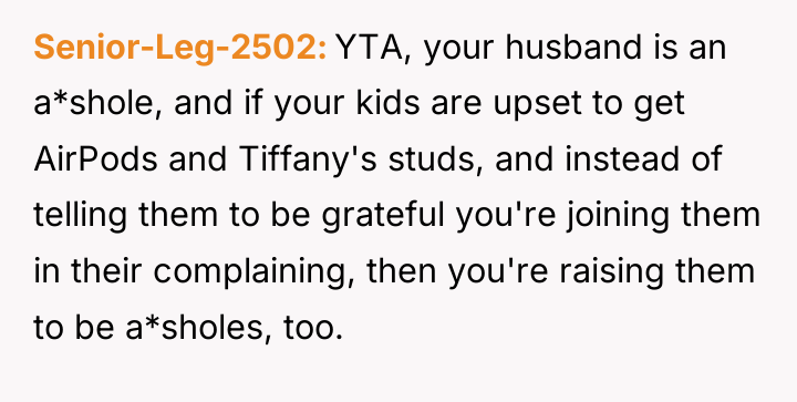 Senior-Leg-2502 YTA, your husband is an a*shole, and if your...
