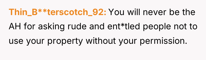 Thin_B**terscotch_92 You will never be the AH for asking rude...