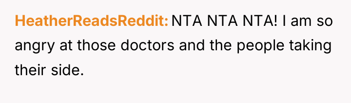 HeatherReadsReddit NTA NTA NTA! I am so angry at those...