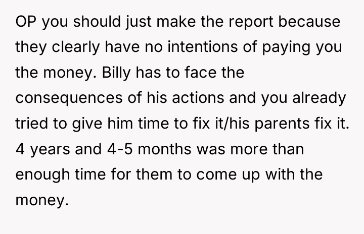 OP you should just make the report because they clearly...