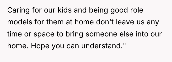 Caring for our kids and being good role models for...
