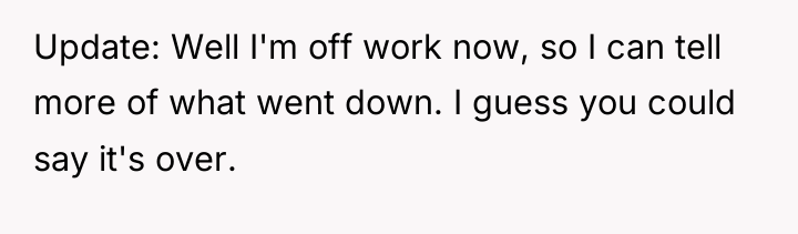 Update: Well I'm off work now, so I can tell...