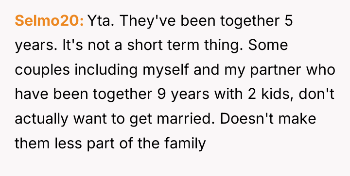 Selmo20 Yta. They've been together 5 years. It's not a...